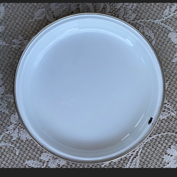 Mid Century Modern JMP Sweet Flower 1960’s Enamel Cookware Set of 2 - Picture 8 of 9